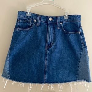 Madewell Denim Skirt